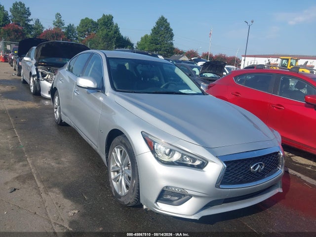 45867510 :رقم المزاد ، JN1CV7AR0KM350005 vin ، 2019 Infiniti Q50 2.0t Pure مزاد بيع