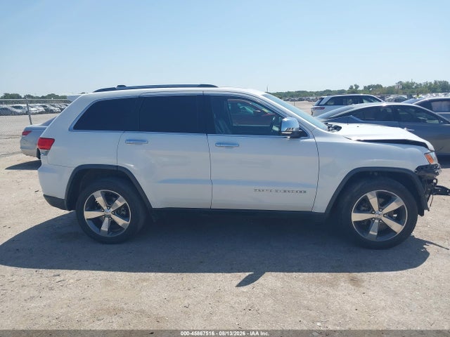 2015 Jeep Grand Cherokee Limited მანქანა იყიდება აუქციონზე, vin: 1C4RJEBGXFC822985, აუქციონის ნომერი: 45867516
