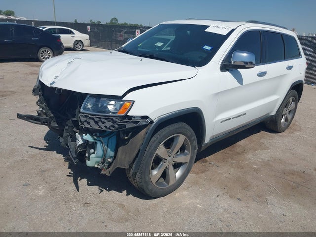 2015 Jeep Grand Cherokee Limited მანქანა იყიდება აუქციონზე, vin: 1C4RJEBGXFC822985, აუქციონის ნომერი: 45867516