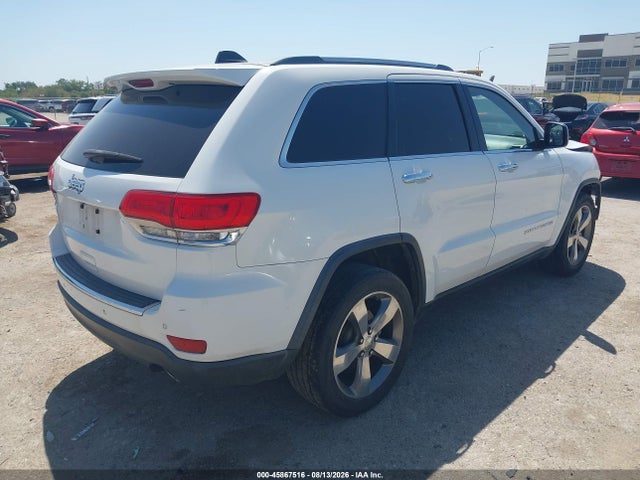 2015 Jeep Grand Cherokee Limited მანქანა იყიდება აუქციონზე, vin: 1C4RJEBGXFC822985, აუქციონის ნომერი: 45867516