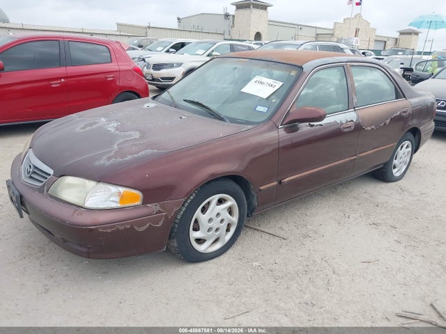 45867581 :رقم المزاد ، 1YVGF22C425307137 vin ، 2002 Mazda 626 Lx مزاد بيع