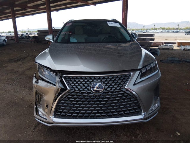 Auction sale of the 2022 Lexus Rx 450h, vin: 2T2JGMDA8NC087536, lot number: 45867585