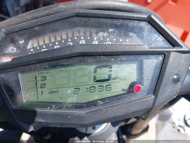 Aukcja sprzedaży 2016 Kawasaki Zr1000 G, vin: JKAZRCG1XGA010627, numer aukcji: 45867593