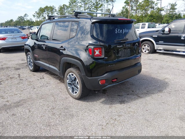 Продажа на аукционе авто 2016 Jeep Renegade Trailhawk, vin: ZACCJBCT1GPC71049, номер лота: 45867596