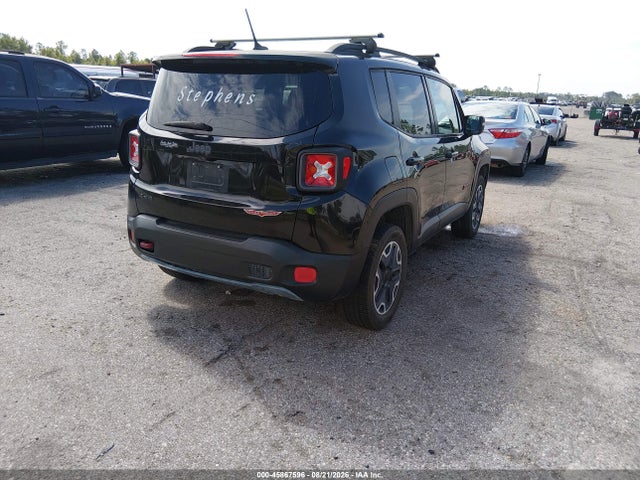 Продажа на аукционе авто 2016 Jeep Renegade Trailhawk, vin: ZACCJBCT1GPC71049, номер лота: 45867596
