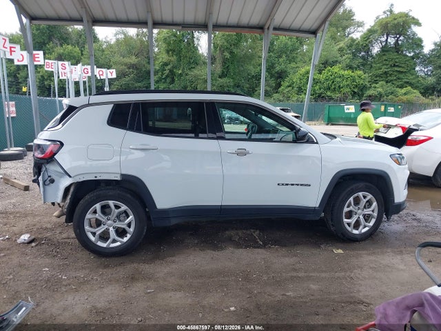 45867597 :رقم المزاد ، 3C4NJDBN9RT117160 vin ، 2024 Jeep Compass Latitude 4x4 مزاد بيع
