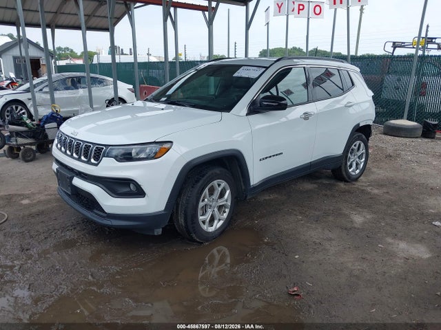 45867597 :رقم المزاد ، 3C4NJDBN9RT117160 vin ، 2024 Jeep Compass Latitude 4x4 مزاد بيع