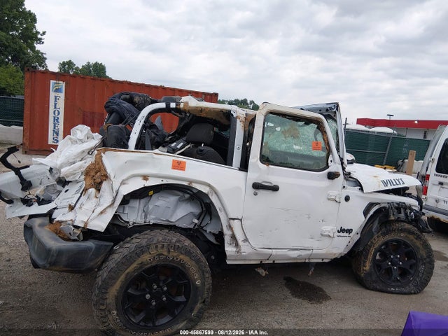 Aukcja sprzedaży 2020 Jeep Wrangler Willys Sport 4x4, vin: 1C4GJXAN4LW350795, numer aukcji: 45867599