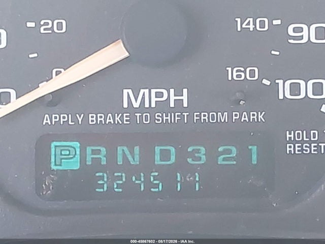 2002 Chevrolet Silverado 1500 Ls მანქანა იყიდება აუქციონზე, vin: 2GCEC19T821382625, აუქციონის ნომერი: 45867602
