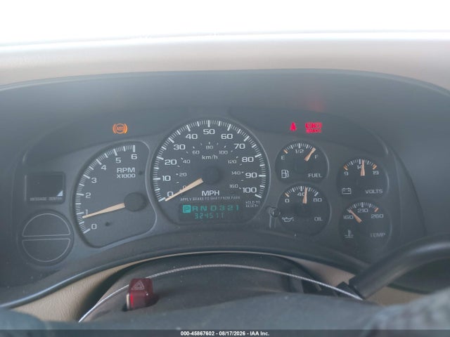 2002 Chevrolet Silverado 1500 Ls მანქანა იყიდება აუქციონზე, vin: 2GCEC19T821382625, აუქციონის ნომერი: 45867602