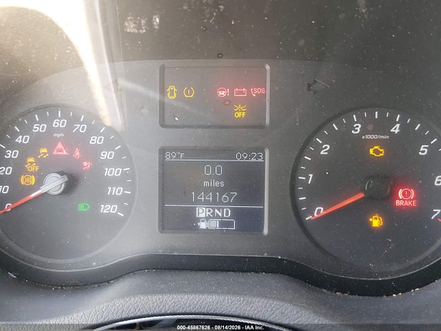 45867626 :رقم المزاد ، W1W40CHY6MT051993 vin ، 2021 Mercedes-benz Sprinter 2500 High Roof I4 مزاد بيع