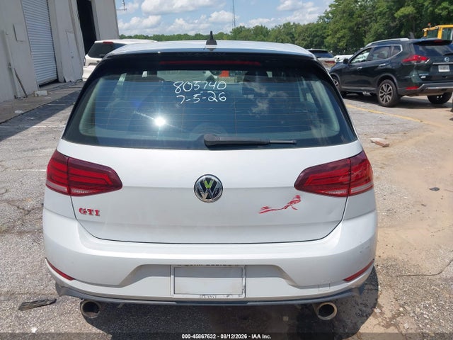 45867632 :رقم المزاد ، 3VW5T7AU3MM011677 vin ، 2021 Volkswagen Golf Gti 2.0t Autobahn/2.0t S/2.0t Se مزاد بيع