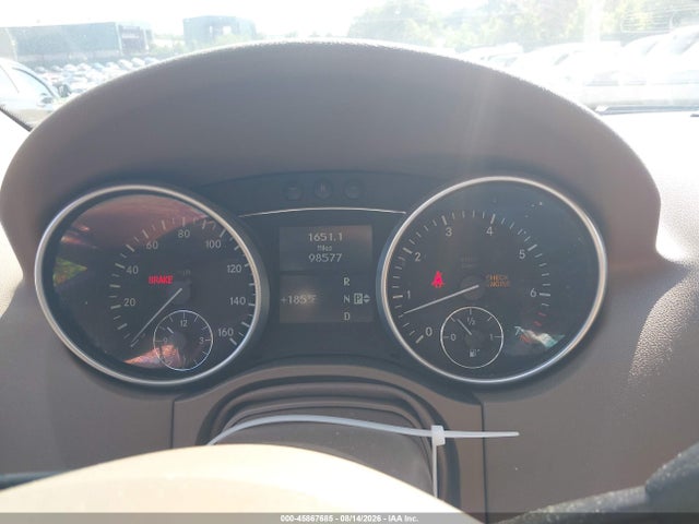 Aukcja sprzedaży 2011 Mercedes-benz Ml 350 4matic, vin: 4JGBB8GBXBA705762, numer aukcji: 45867685
