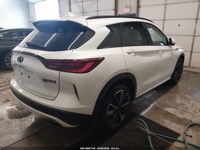 45867745 :رقم المزاد ، 3PCAJ5FB9SF102506 vin ، 2025 Infiniti Qx50 Sport Awd مزاد بيع