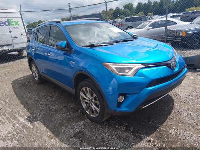 Aukcja sprzedaży 2016 Toyota Rav4 Hybrid Limited, vin: JTMDJREV4GD007639, numer aukcji: 45867754