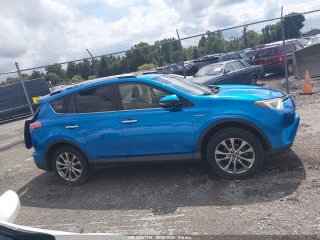 2016 Toyota Rav4 Hybrid Limited მანქანა იყიდება აუქციონზე, vin: JTMDJREV4GD007639, აუქციონის ნომერი: 45867754
