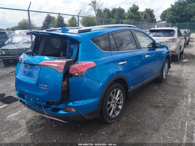 2016 Toyota Rav4 Hybrid Limited მანქანა იყიდება აუქციონზე, vin: JTMDJREV4GD007639, აუქციონის ნომერი: 45867754