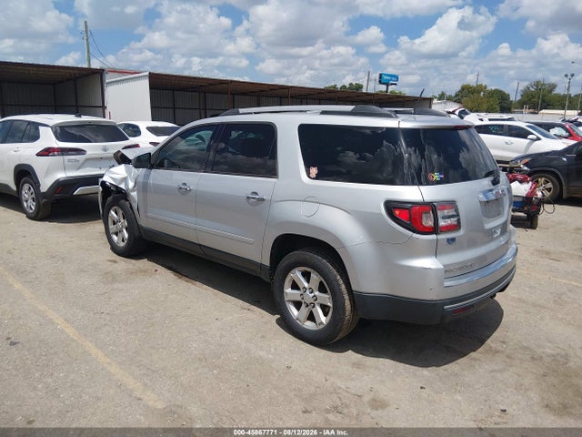 45867771 :رقم المزاد ، 1GKKRPKD0GJ125063 vin ، 2016 Gmc Acadia Sle-2 مزاد بيع