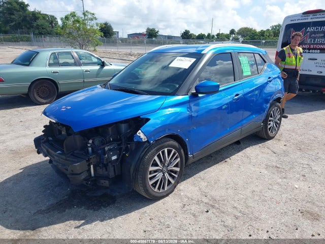 Auction sale of the 2021 Nissan Kicks Sv Xtronic Cvt, vin: 3N1CP5CVXML489838, lot number: 45867779