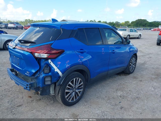 Auction sale of the 2021 Nissan Kicks Sv Xtronic Cvt, vin: 3N1CP5CVXML489838, lot number: 45867779