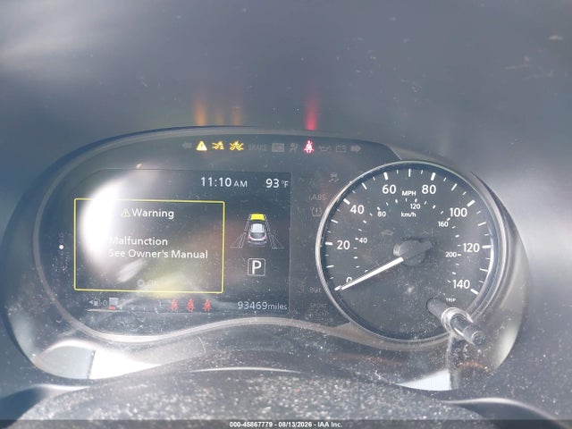 Auction sale of the 2021 Nissan Kicks Sv Xtronic Cvt, vin: 3N1CP5CVXML489838, lot number: 45867779