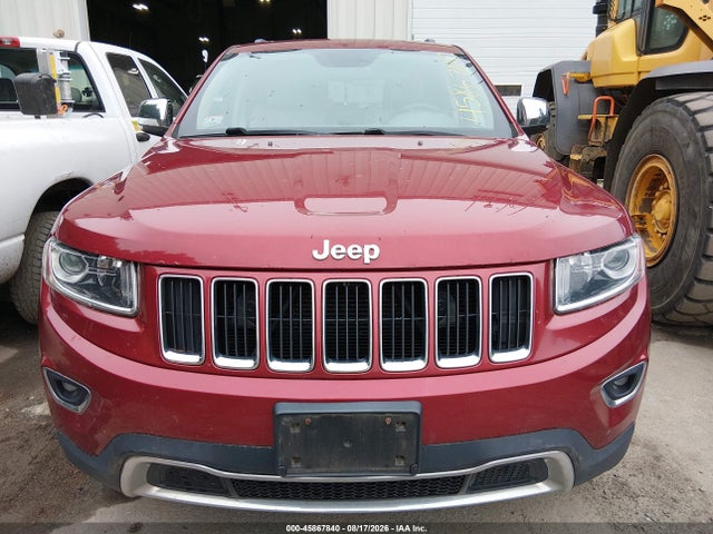 Aukcja sprzedaży 2014 Jeep Grand Cherokee Limited, vin: 1C4RJFBG8EC100922, numer aukcji: 45867840