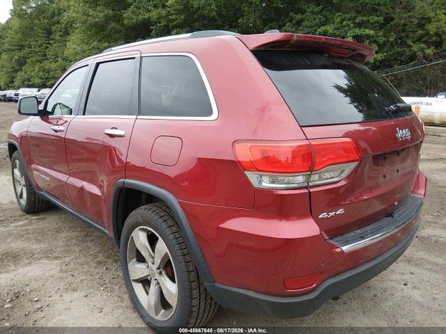Aukcja sprzedaży 2014 Jeep Grand Cherokee Limited, vin: 1C4RJFBG8EC100922, numer aukcji: 45867840