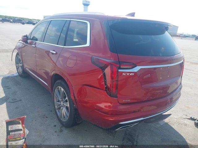 45867865 :رقم المزاد ، 1GYKPFRS3MZ206825 vin ، 2021 Cadillac Xt6 Awd Premium Luxury مزاد بيع