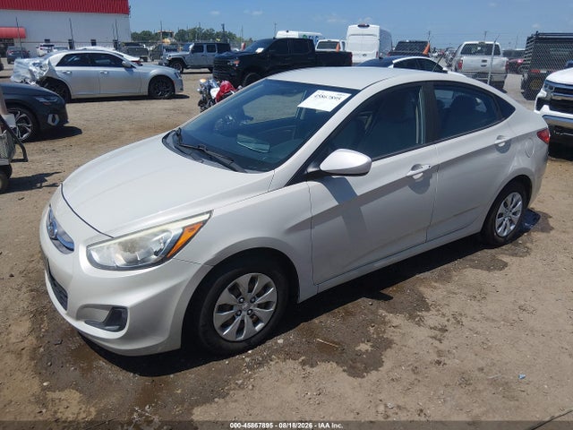 2016 Hyundai Accent Se მანქანა იყიდება აუქციონზე, vin: KMHCT4AE5GU090847, აუქციონის ნომერი: 45867895