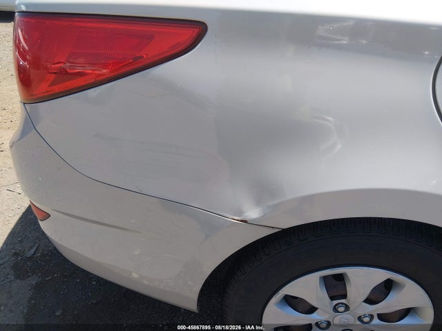 2016 Hyundai Accent Se მანქანა იყიდება აუქციონზე, vin: KMHCT4AE5GU090847, აუქციონის ნომერი: 45867895