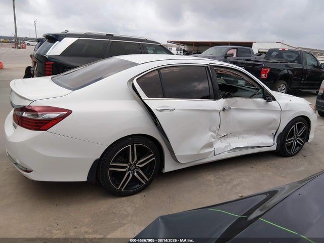 45867905 :رقم المزاد ، 1HGCR2F10HA221863 vin ، 2017 Honda Accord Sport Se مزاد بيع