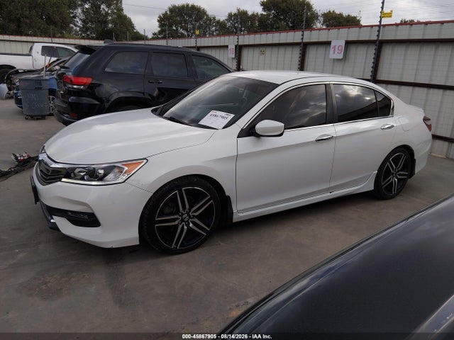 45867905 :رقم المزاد ، 1HGCR2F10HA221863 vin ، 2017 Honda Accord Sport Se مزاد بيع