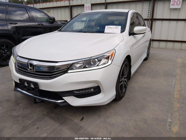 45867905 :رقم المزاد ، 1HGCR2F10HA221863 vin ، 2017 Honda Accord Sport Se مزاد بيع