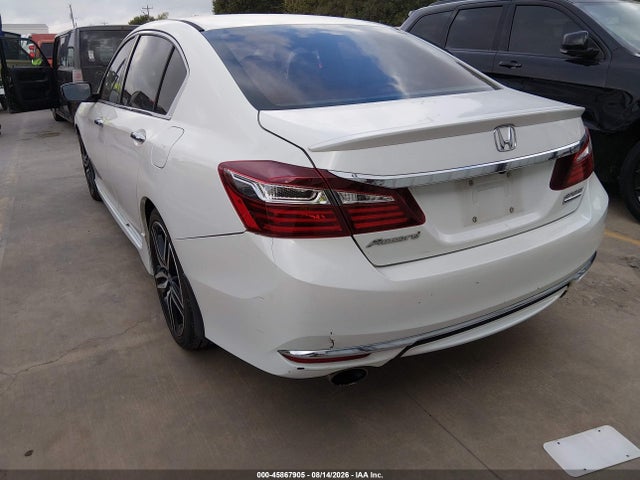 45867905 :رقم المزاد ، 1HGCR2F10HA221863 vin ، 2017 Honda Accord Sport Se مزاد بيع