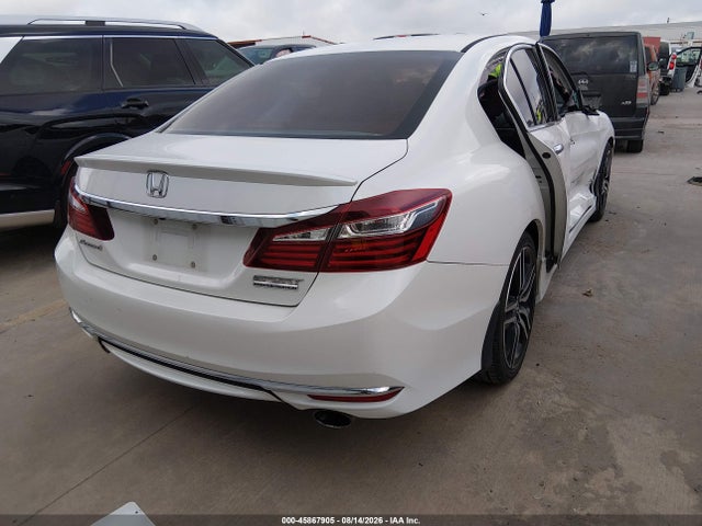 45867905 :رقم المزاد ، 1HGCR2F10HA221863 vin ، 2017 Honda Accord Sport Se مزاد بيع