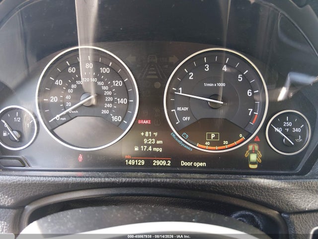 45867938 :رقم المزاد ، WBA3C3C59DF146524 vin ، 2013 Bmw 320i Xdrive مزاد بيع