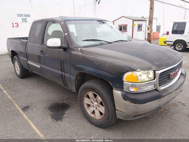 1999 Gmc New Sierra 1500 Sle მანქანა იყიდება აუქციონზე, vin: 1GTEK19T2XZ519382, აუქციონის ნომერი: 45867974