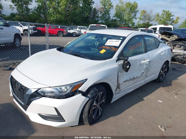 45867984 :رقم المزاد ، 3N1AB8CV5MY229051 vin ، 2021 Nissan Sentra Sv Xtronic Cvt مزاد بيع