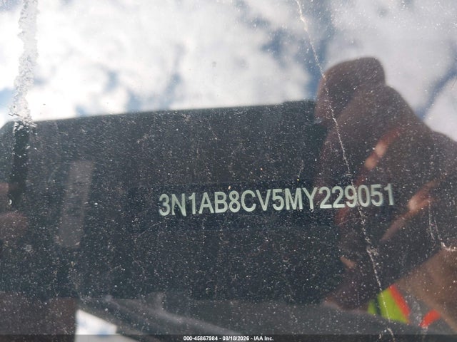 45867984 :رقم المزاد ، 3N1AB8CV5MY229051 vin ، 2021 Nissan Sentra Sv Xtronic Cvt مزاد بيع