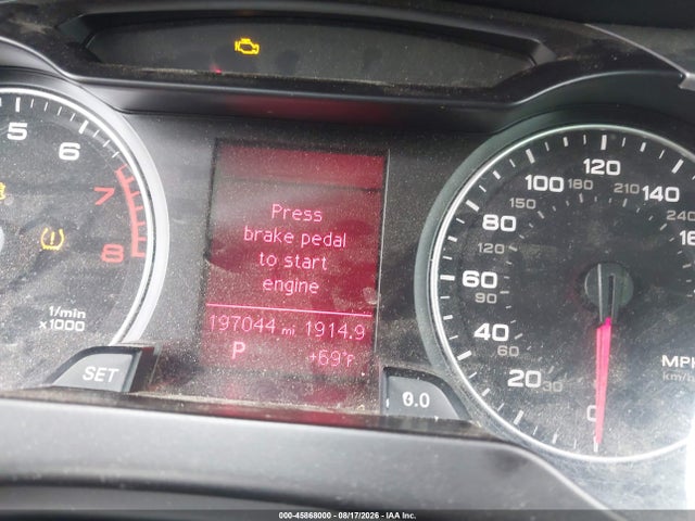 Продажа на аукционе авто 2011 Audi A4 2.0t Premium, vin: WAUSFAFL4BA080007, номер лота: 45868000