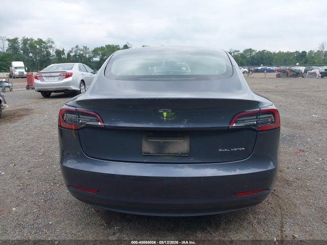 45868006 :رقم المزاد ، 5YJ3E1EB5MF856125 vin ، 2021 Tesla Model 3 Long Range Dual Motor All-wheel Drive مزاد بيع