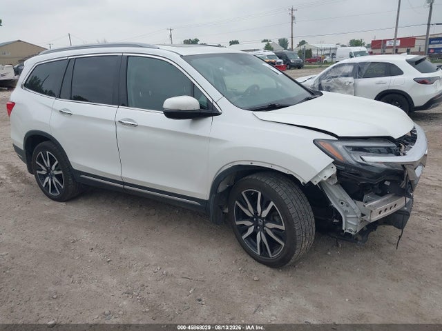45868029 :رقم المزاد ، 5FNYF6H01MB054987 vin ، 2021 Honda Pilot Awd Elite مزاد بيع