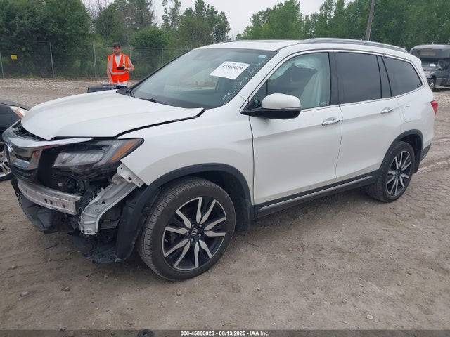 45868029 :رقم المزاد ، 5FNYF6H01MB054987 vin ، 2021 Honda Pilot Awd Elite مزاد بيع