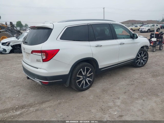 45868029 :رقم المزاد ، 5FNYF6H01MB054987 vin ، 2021 Honda Pilot Awd Elite مزاد بيع