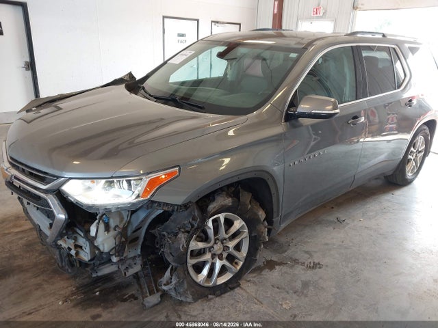 45868046 :رقم المزاد ، 1GNEVGKW6JJ134922 vin ، 2018 Chevrolet Traverse Lt Cloth مزاد بيع