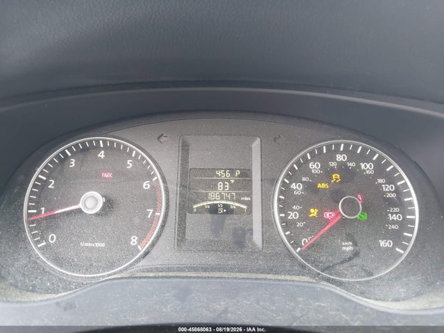 2012 Volkswagen Jetta 2.5l Se მანქანა იყიდება აუქციონზე, vin: 3VWDP7AJ2CM427031, აუქციონის ნომერი: 45868063
