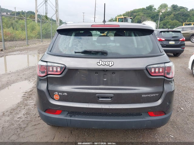 Aukcja sprzedaży 2018 Jeep Compass Sport 4x4, vin: 3C4NJDAB3JT483787, numer aukcji: 45868071