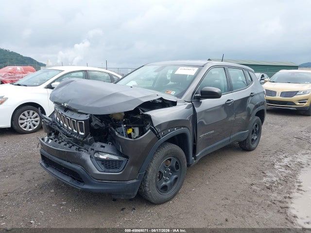 Aukcja sprzedaży 2018 Jeep Compass Sport 4x4, vin: 3C4NJDAB3JT483787, numer aukcji: 45868071