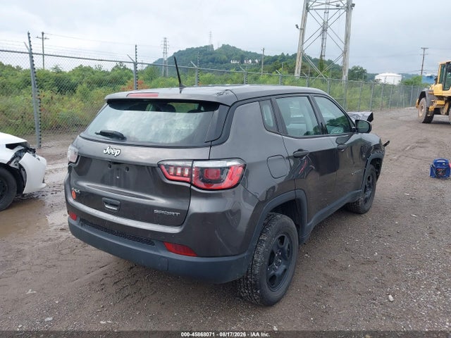 Aukcja sprzedaży 2018 Jeep Compass Sport 4x4, vin: 3C4NJDAB3JT483787, numer aukcji: 45868071