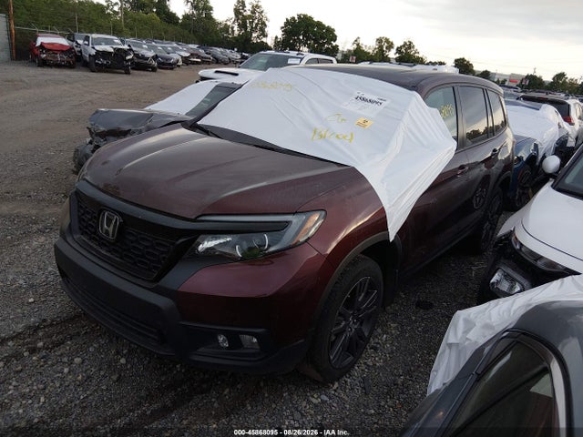 2021 Honda Passport Awd Ex-l მანქანა იყიდება აუქციონზე, vin: 5FNYF8H51MB036786, აუქციონის ნომერი: 45868095